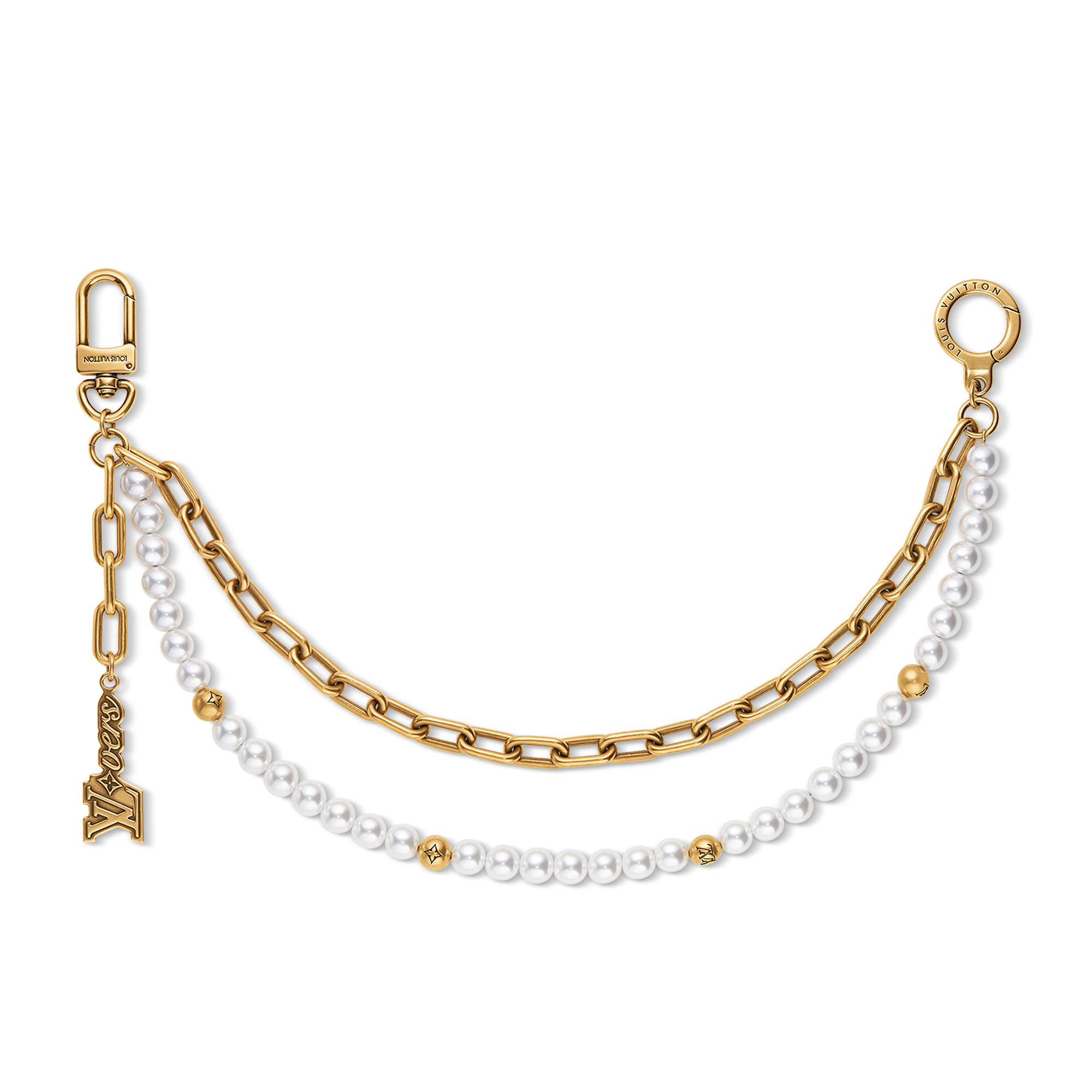 Chain Belt Pearls Bag Charm S00 - Accessories | LOUIS VUITTON